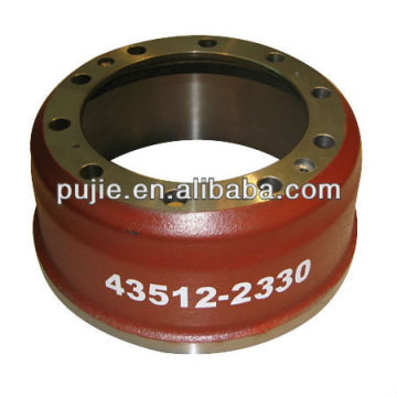 Heavy duty HINO brake drum